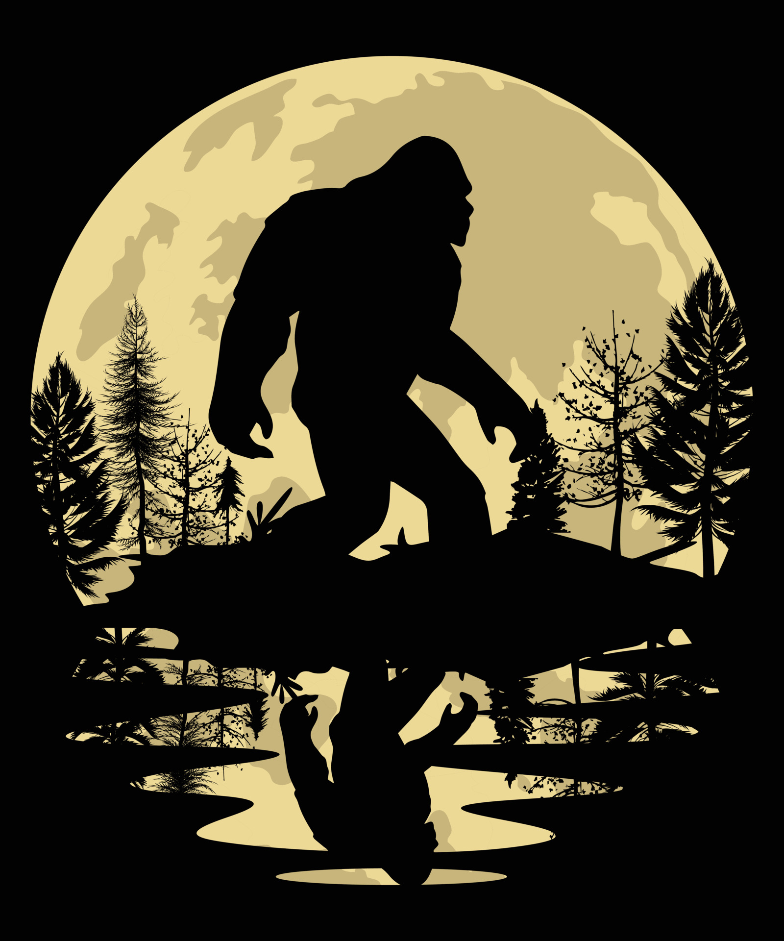 Bigfoot Fishing